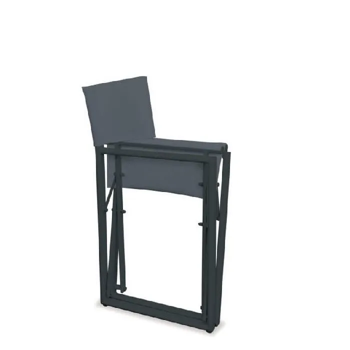 Director Folding Outdoor Chair - Gunmetal