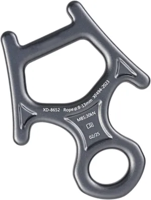 Efficient Climbing Descender High Strengths Aluminum Alloys Figures 8 Descender for Climbing and High Altitudes Tasks