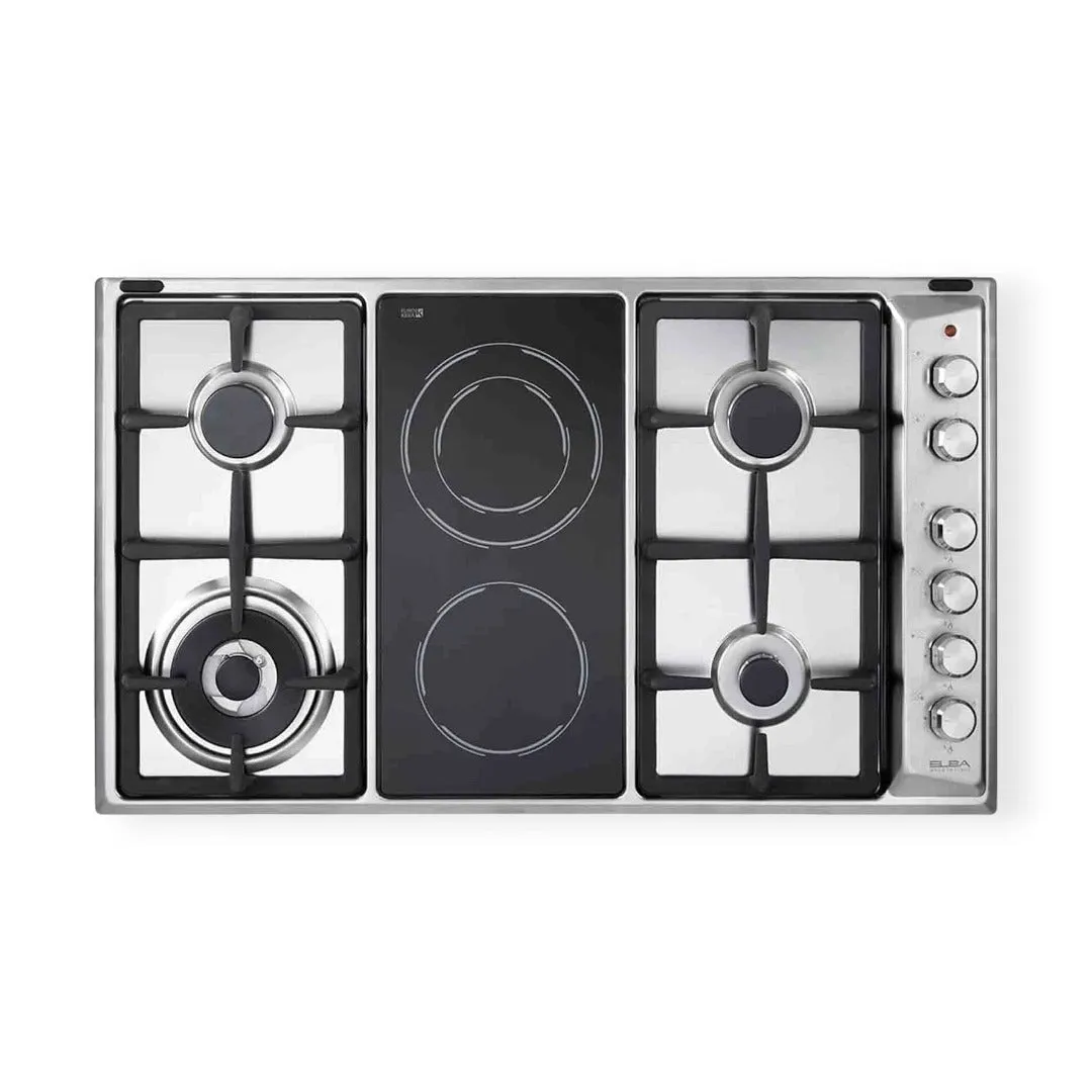 Elba 90cm Stainless Steel Gas Hob 02/EN95-425 XD