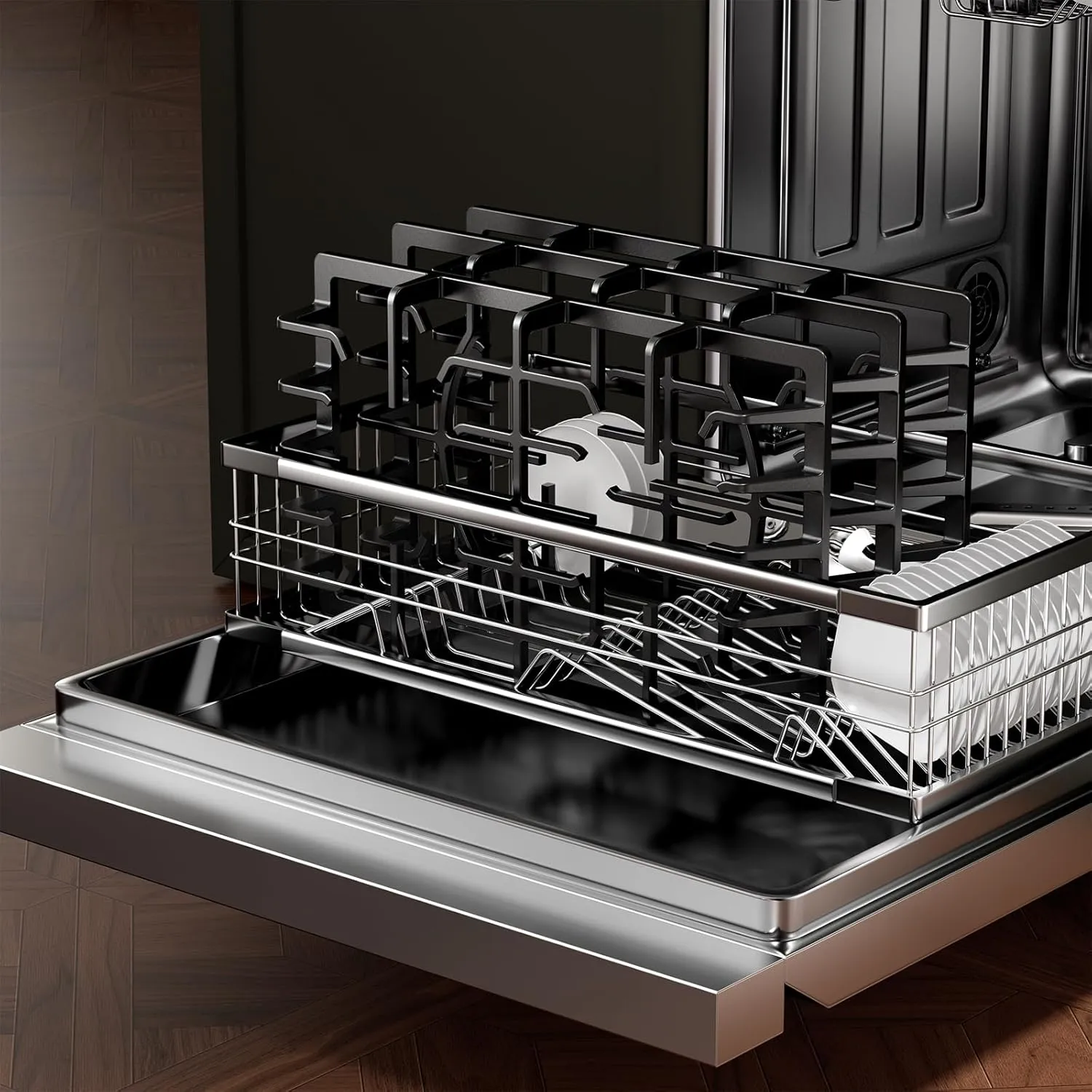Empava 30 in. Gas Stove Cooktop 5 Italy Sabaf Sealed Burners NG/LPG Convertible in Black Tempered Glass, 30 Inch