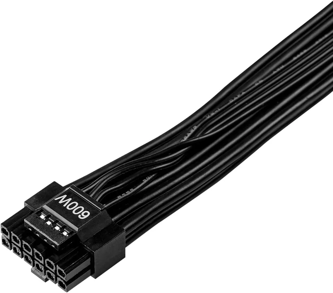 ENERMAX Revolution D.F. X 1200W Full Modular ARGB Power Supply 140mm - ATX 3.0 & PCIe 5.0 Compliant – ARGB Side Panel - 600W 12VHPWR Cable - 80 Plus Gold - 100% Jap Capacitors - Semi-Fanless Tech