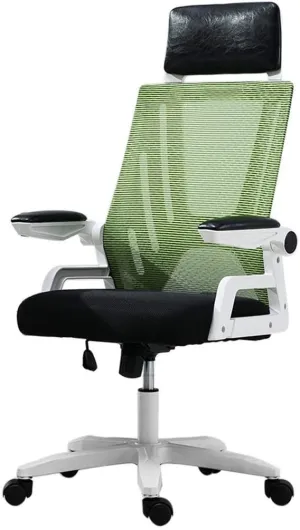 Ergonomic Office Chair Mesh Chair Heavy Duty Office Chair,Home Office Chair with Tilt Function and Position Lock,Green