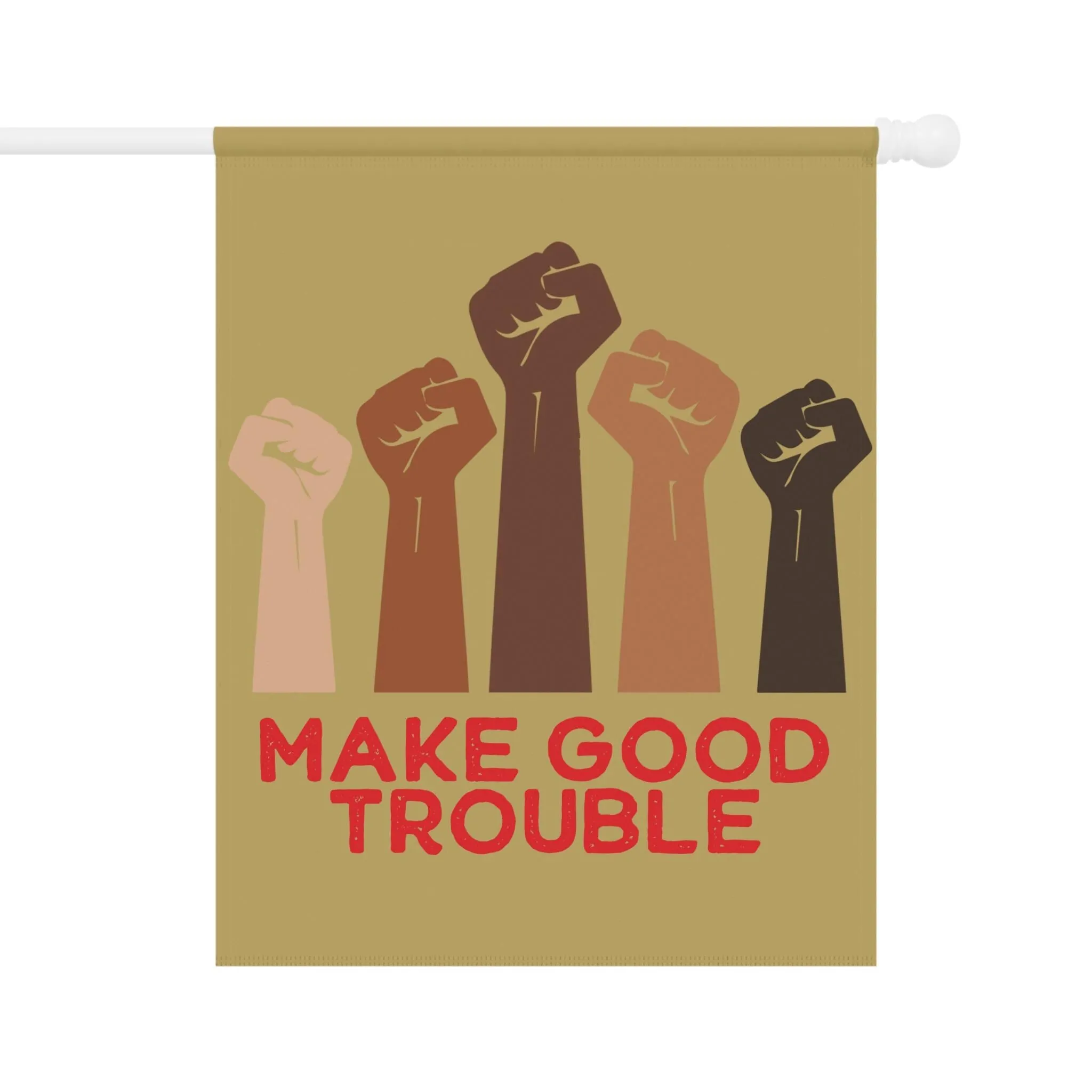 FDT Good Resistance Exclusive offer house merch Movement Energy-efficient Make Trump Fuck socialist garden flag, Anti-MAGA flag, Anti-Trump merch flag, Trouble solidarity