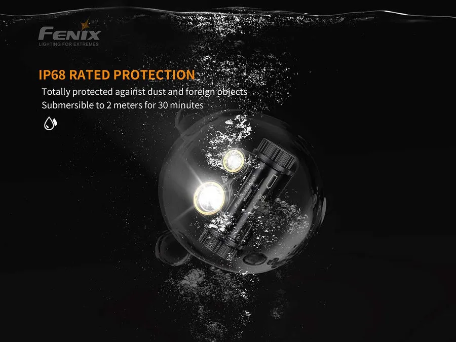 Fenix HM65R Rechargeable Headlamp - 1400 Lumens
