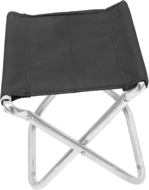 Fishing Stool Portable Camping Stool Heavy Duty Aluminum 100kg Capacity Outdoor Terrace Seat