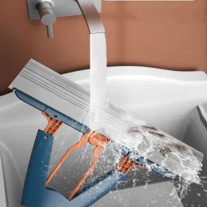 Foldable Floor Mop - Easy Clean Handle for Effortless Cleaning