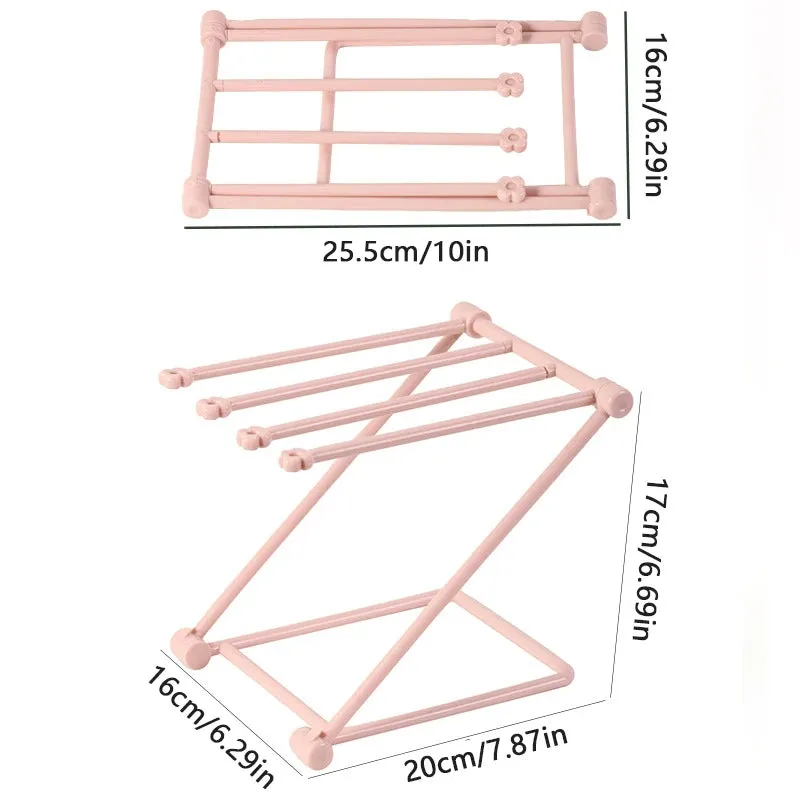 Foldable Headband Storage Rack