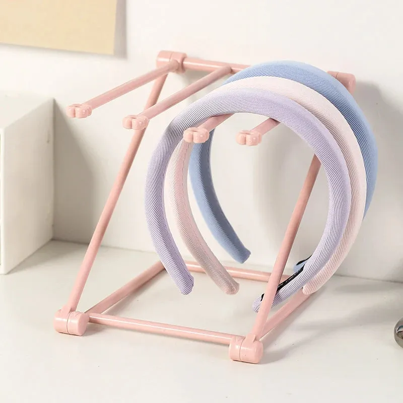 Foldable Headband Storage Rack