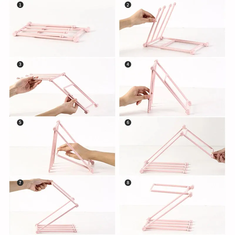 Foldable Headband Storage Rack