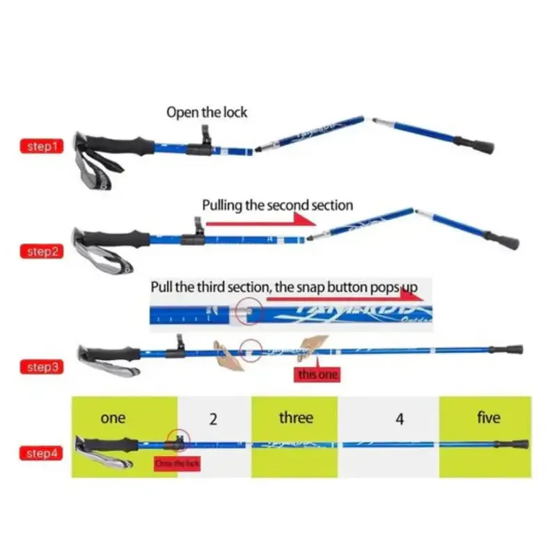 Foldable Trekking Pole