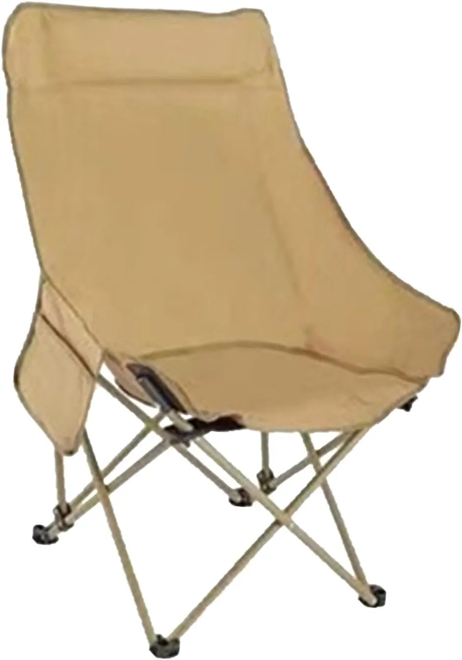 Folding Chair Camping Gear Tear Resistant Easy to Store Lightweight Sturdy Fishing Stool Seat for Household Hiking Outdoor