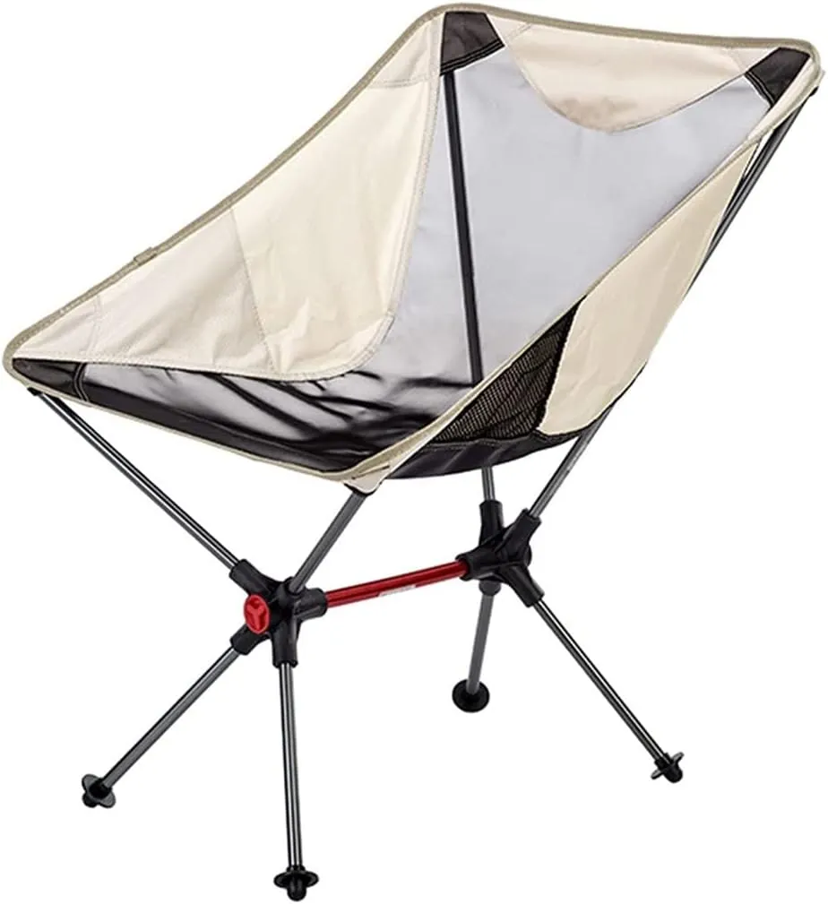 Folding Chairs Outdoor Camping Outdoor Folding Chair Camping Beach Portable Simple Backrest Folding Sketching Seat Stool with Mesh Fabric Backrest Camping Chair