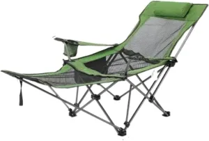 Folding Chairs Outdoor Folding Recliner Chair Camping Folding Chair Beach Sun Patio Chaise Lounge Chair Pool Lawn Lounger Hiking Lawn Beach