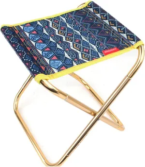 Folding Chairs Thickened 12mm Outdoor 7075 Aviation Aluminum Alloy Tourist Folding Chairs Fishing Chair Portable Folding Stool Camping Foldable