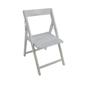 Folding Wooden Chair White