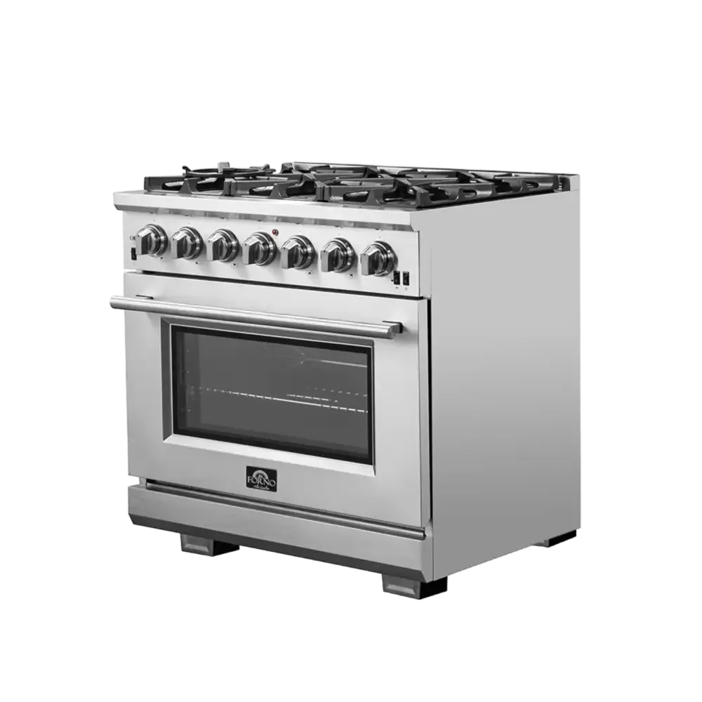 Forno Capriasca 36" Freestanding Gas Range with Door Gas Range
