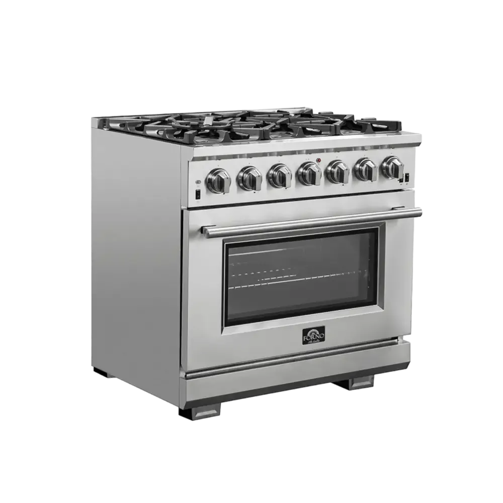 Forno Capriasca 36" Freestanding Gas Range with Door Gas Range