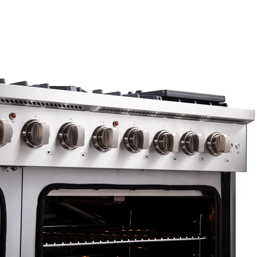 Forno Galiano 48″ Freestanding French Door Gas Range