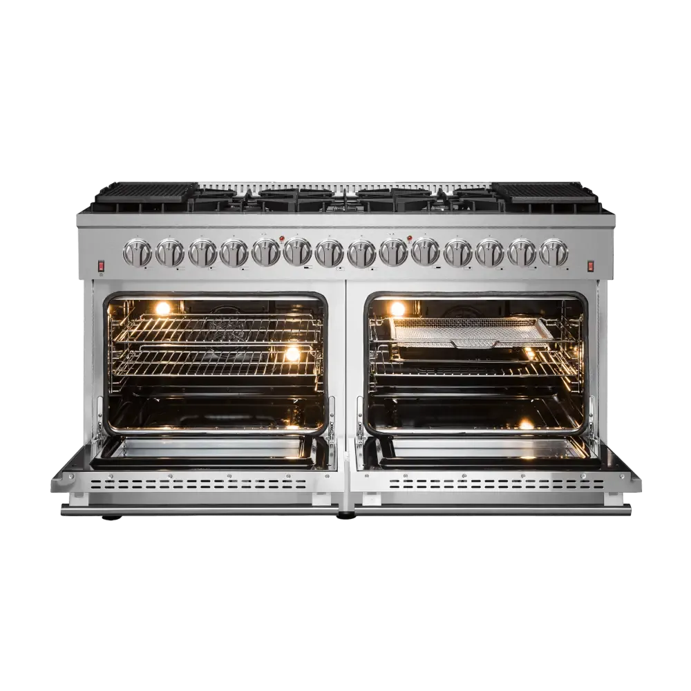 Forno Galiano 60″ Freestanding Dual Fuel Range