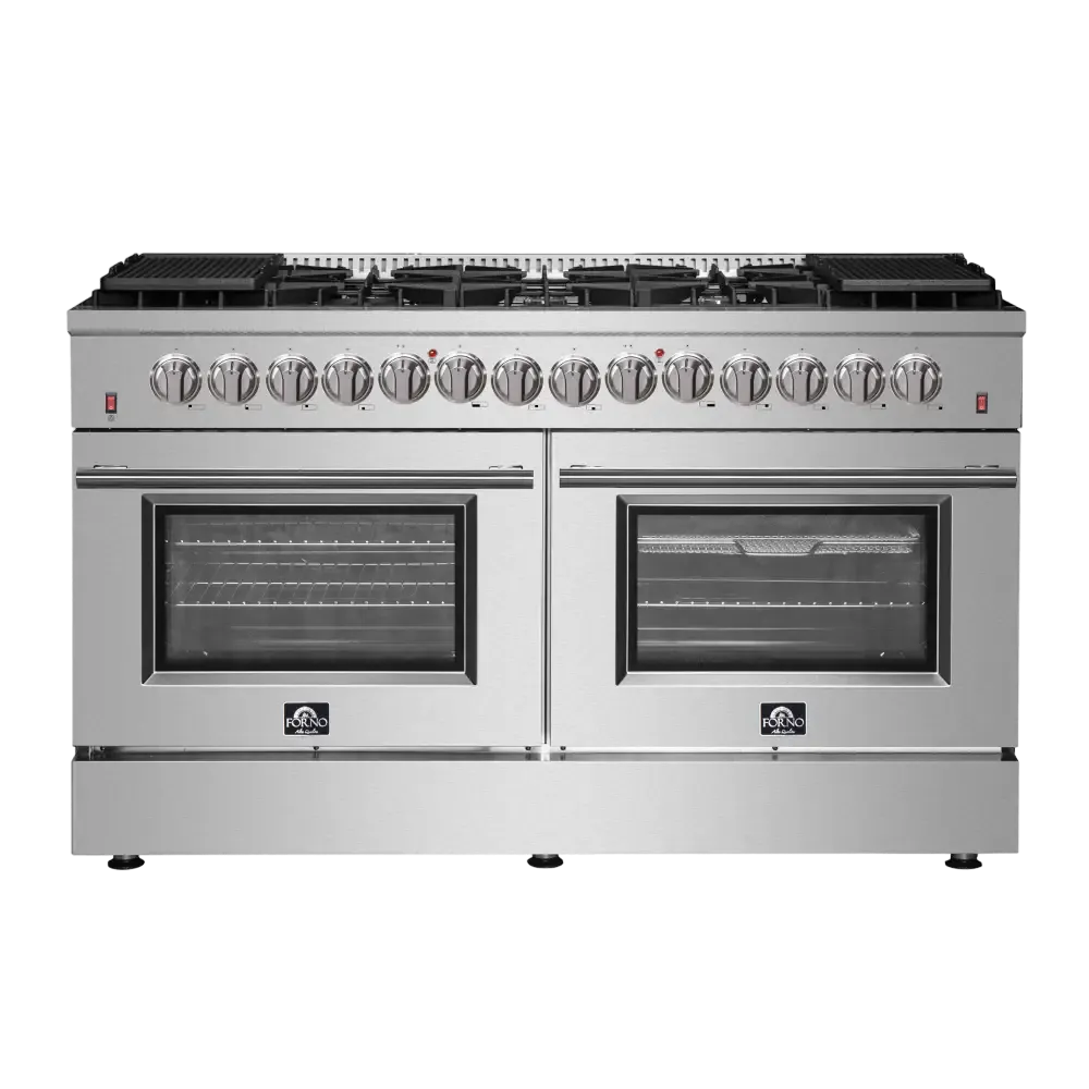Forno Galiano 60″ Freestanding Dual Fuel Range