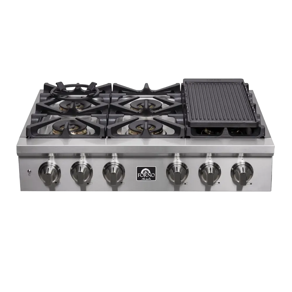 Forno Spezia Alta Qualita 36“ Pro-Style Gas Range Top