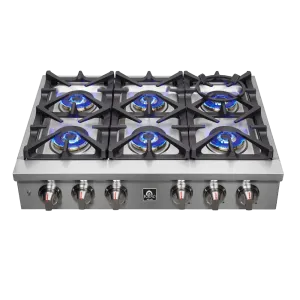Forno Spezia Alta Qualita 36“ Pro-Style Gas Range Top
