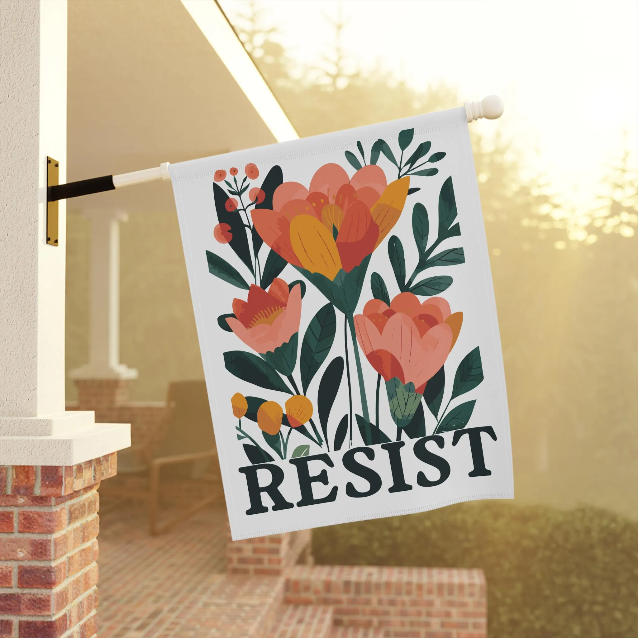 Fuck subtle Resist fuck Verified seller sign, flag, yard flag, house garden Anti-Trump political Mega discount anti-fascism decoration, garden pro-democracy ICE FDT Trump