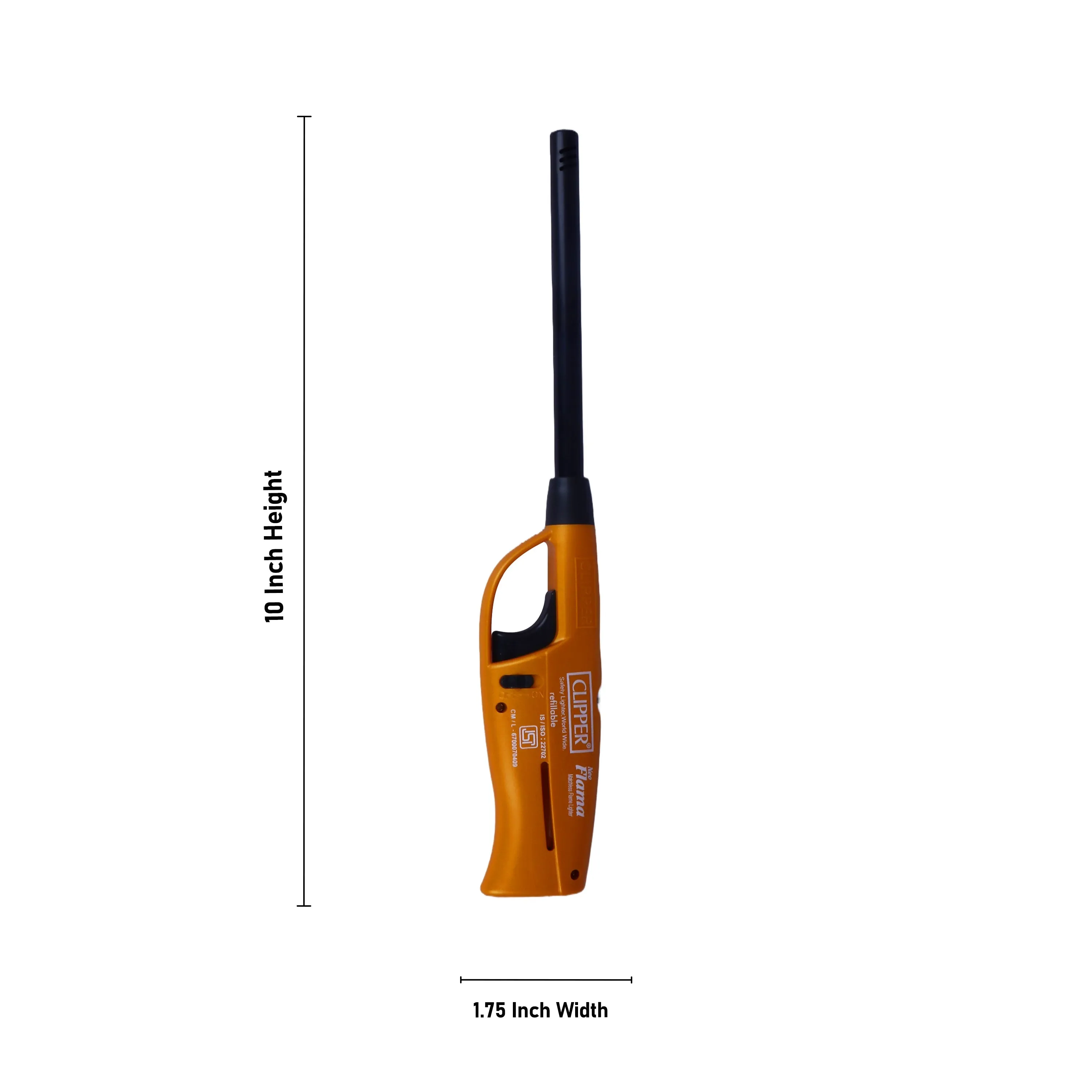 Gas Stove Lighter - 10 Inches | Stove Lighter/ Clipper Lighter for Gas Stove