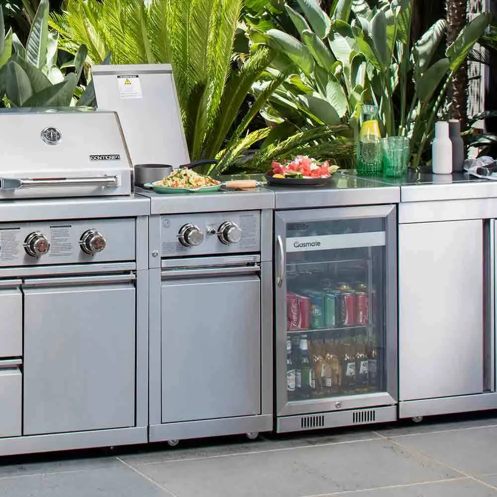 Gasmaster Hero Twin Hood 6 Burner BBQ Kitchen 1