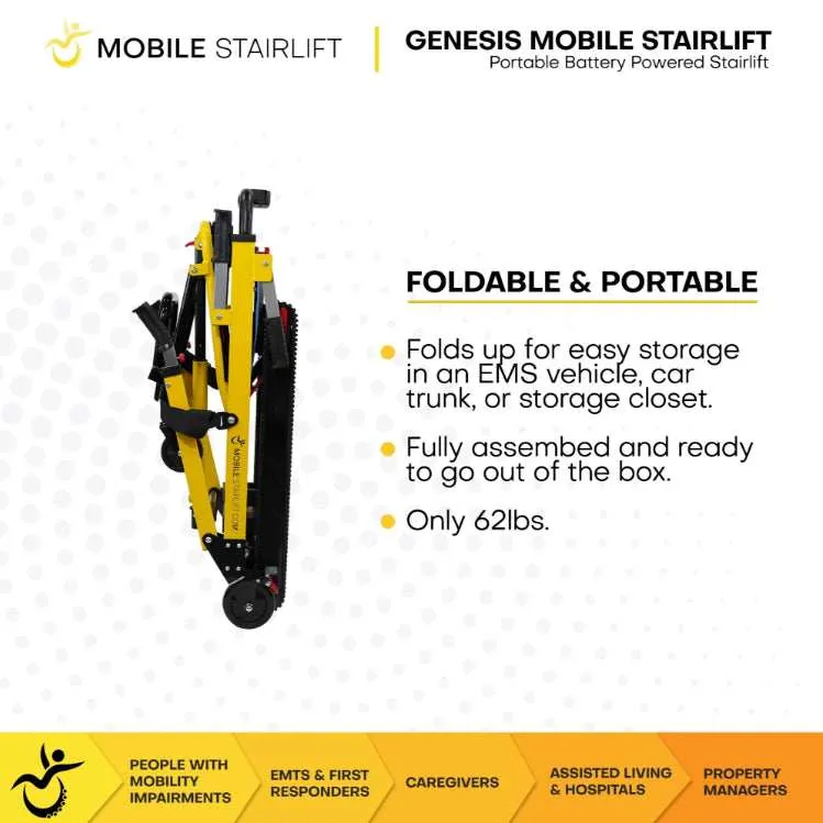 Genesis Mobile Stairlift Chair