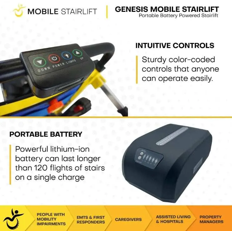 Genesis Mobile Stairlift Chair