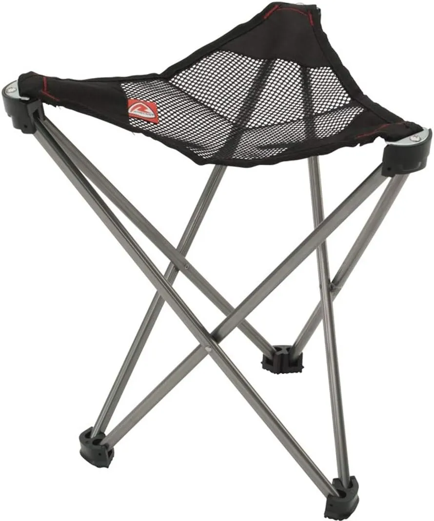 Geographic High Camping Stool, High Grey, One Size