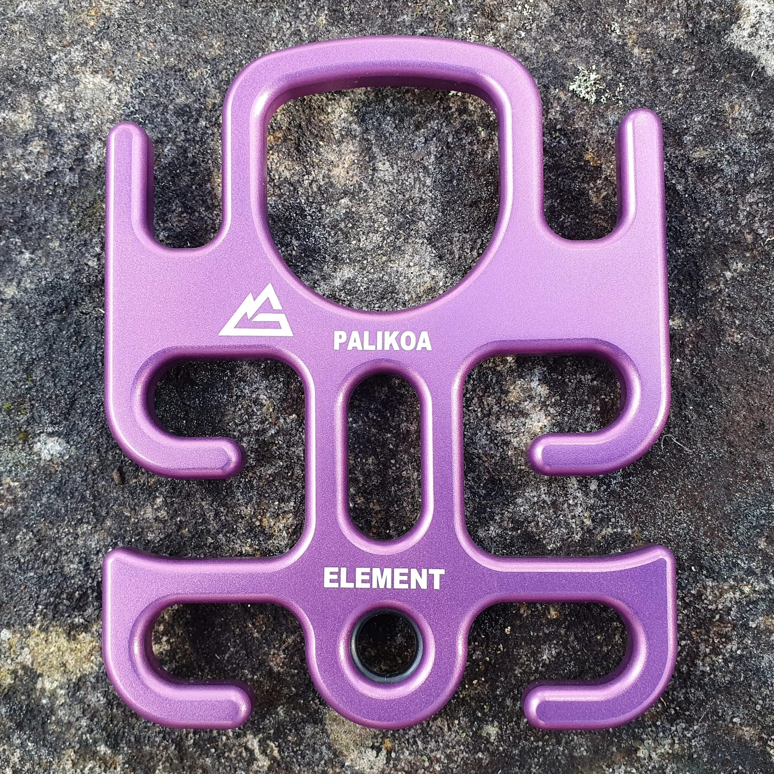 GLACIER BLACK PALIKOA ELEMENT DESCENDER PURPLE