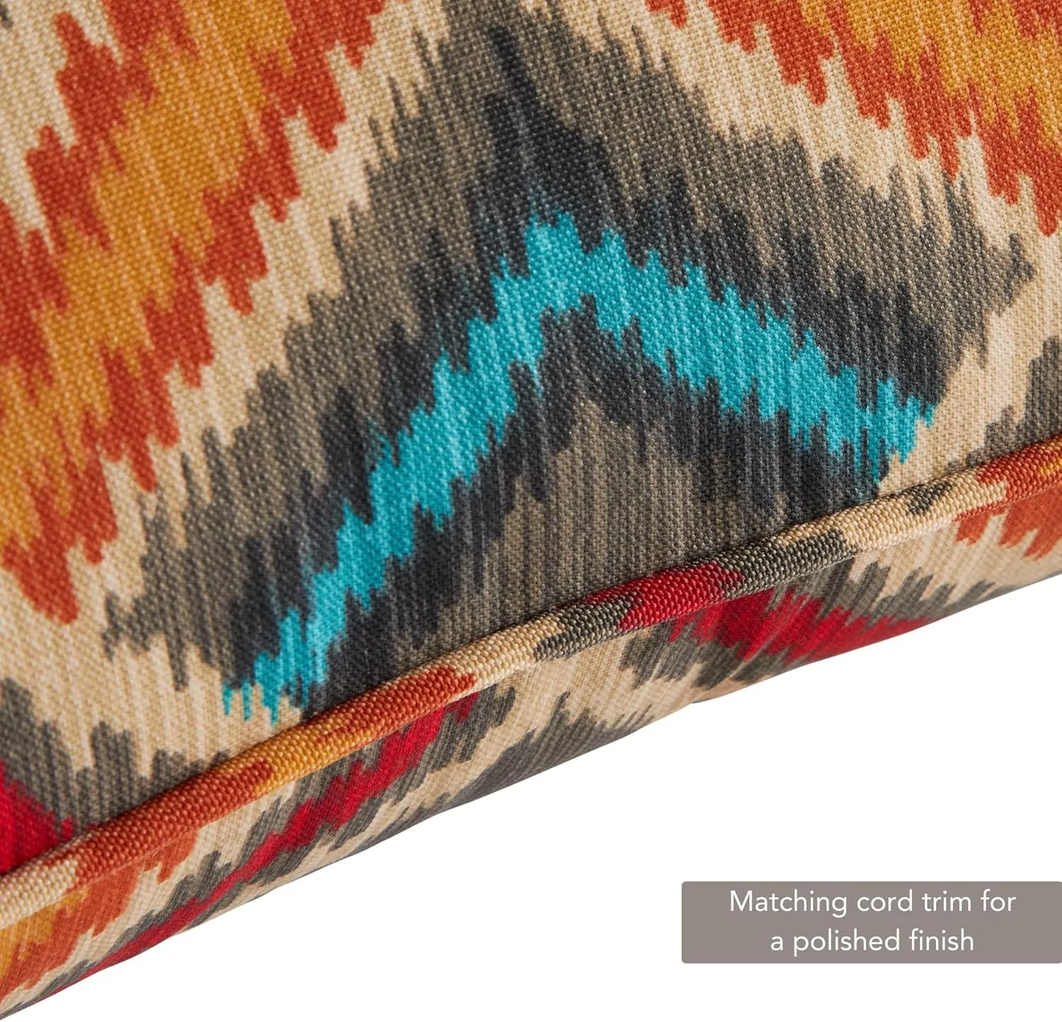 Greendale Home Fashions 2-Piece Outdoor Deep Seat Cushion Set, Aztec