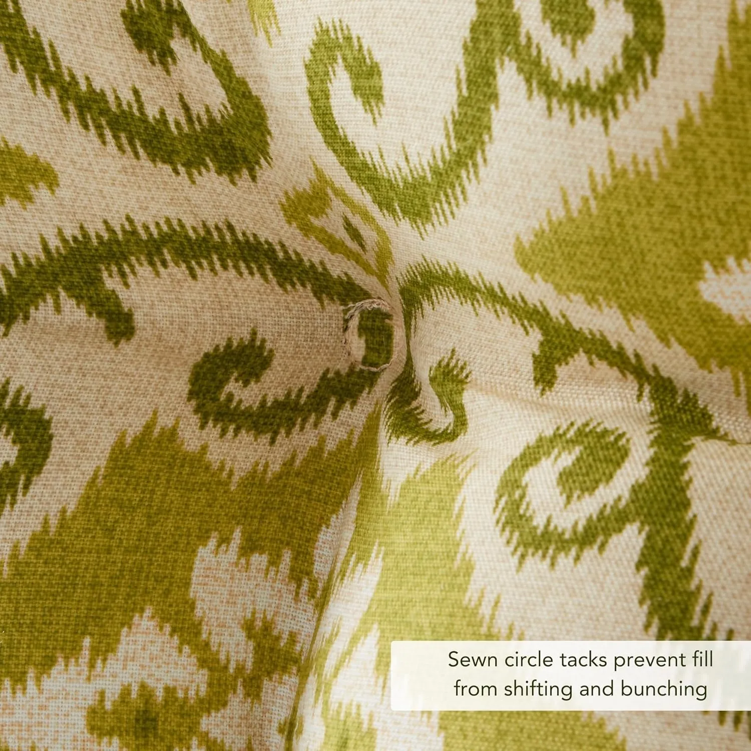 Greendale Home Fashions Outdoor 44 x 22-inch High Back Chair Cushion, Set of 2, Avocado 2 Count
