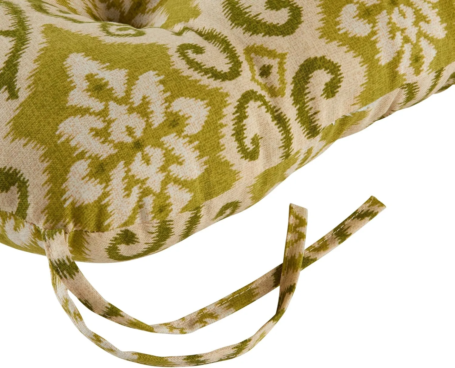 Greendale Home Fashions Outdoor Seat/Back Chair Cushion, 1 Count (Pack of 1), Avocado