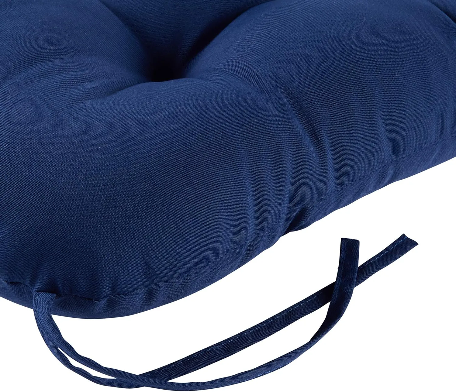 Greendale Home Fashions Outdoor Seat/Back Chair Cushion, 1 Count (Pack of 1), Blue