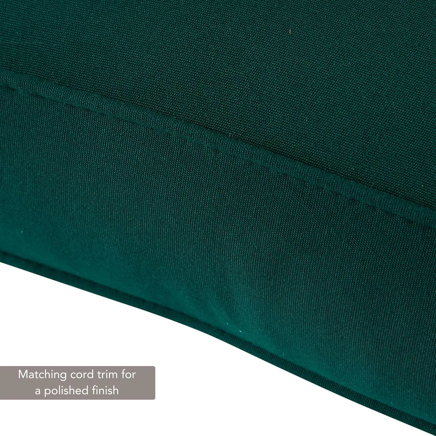 Greendale Home Fashions Outdoor Sunbrella Premium Deep Seat Cushion, 2 Piece Set, Canvas Forest