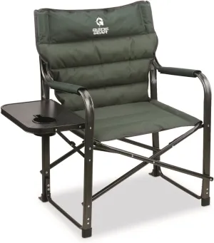 Guide Gear XL Comfort Padded Director’s Camp Chair; 400-lb. Capacity, for Camping, Fishing or by The Beach and Swimming Pool