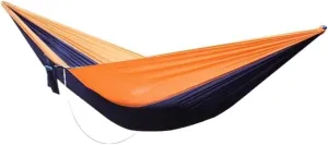Hammocks Anti-Rollover Pole Hammock Outdoor Camping Single Double Enlarged Thickened Parachute Cloth Camping Hammock Camping Hammocks(Orange,A)