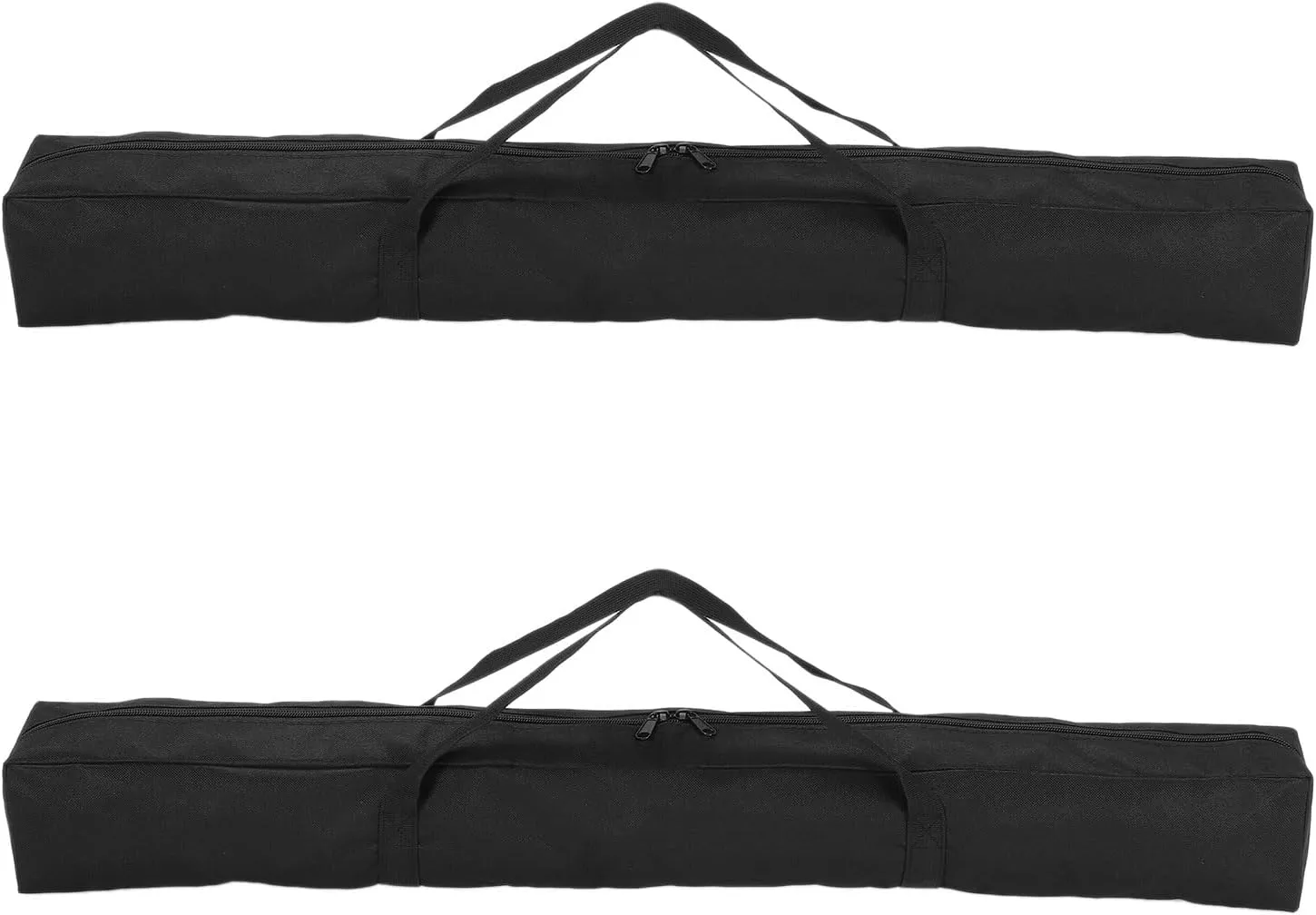 HARFINGTON 2pcs Camping Chair Replacement Bag 31.5" x 3.5" Folding Chair Carry Bags Oxford Cloth Storage Tent Bagging with Handle Strap for Travel Outdoor Camping Sports, Black