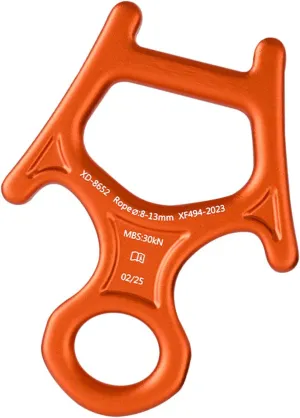 Heavy Type Descender Magnesiums Aluminum Alloys Rock Climbing 8 Word Rings for Climbing and Succour Activity