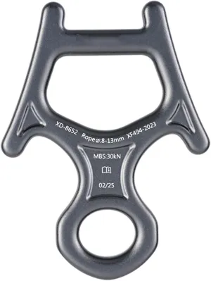 Heavy Type Descender Magnesiums Aluminum Alloys Rock Climbing 8 Word Rings for Climbing and Succour Activity