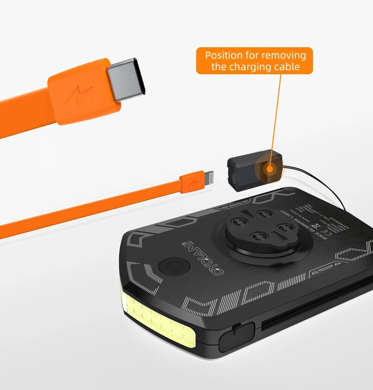 High-Capacity Bike Headlight – 5000mAh Rechargeable Lamp for Safe Night Riding