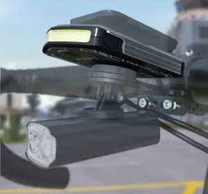 High-Capacity Bike Headlight – 5000mAh Rechargeable Lamp for Safe Night Riding