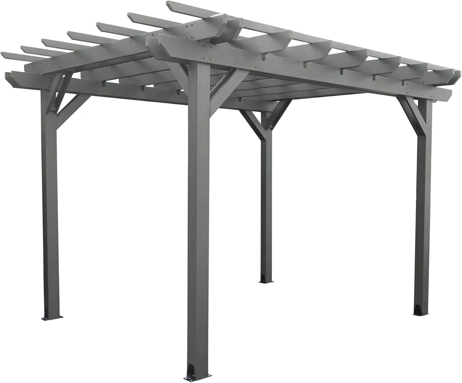 highwood Bodhi Made in America10 x 10 Pergola, Coastal Teak