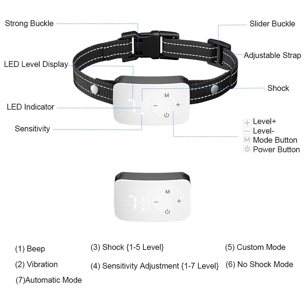 Houndware HW01 Automatic & Manual Dog Bark Collar