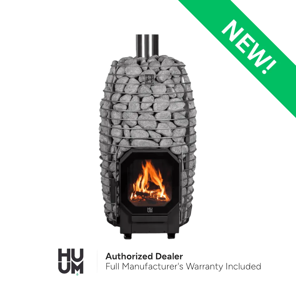 HUUM HIVE Flow Mini Wood Burning Sauna Stove