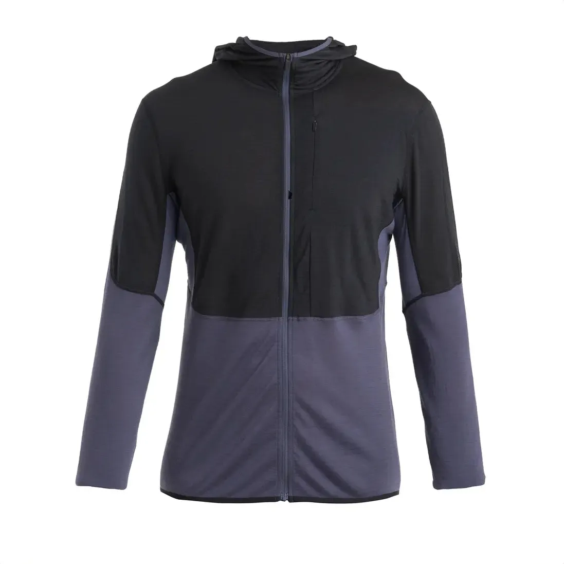 Icebreaker Merino 200 RealFleece Descender Mens Zip Hooded Jacket