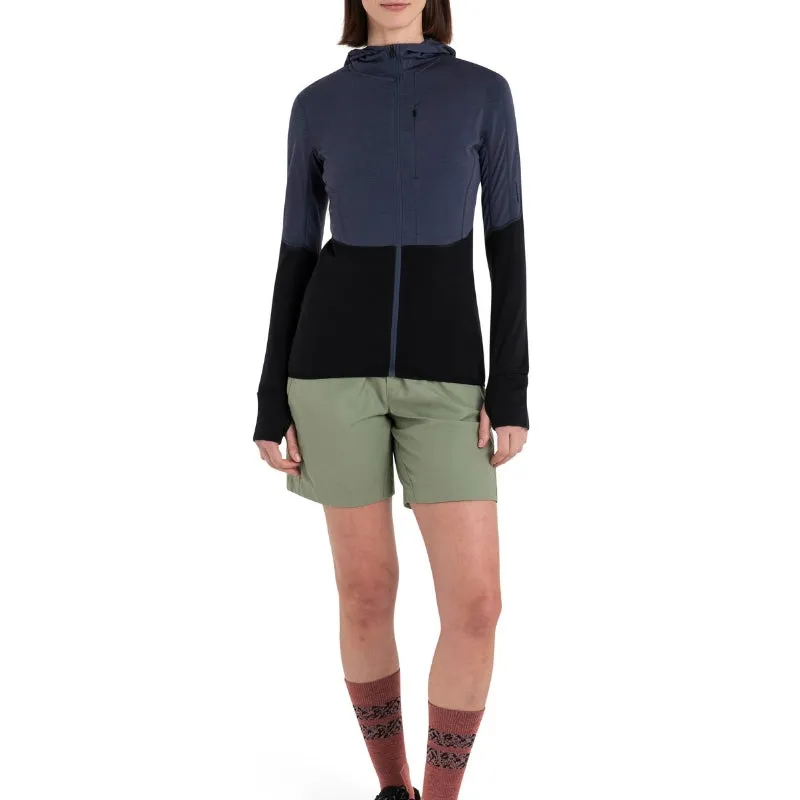 icebreaker Merino Jacket Women's 200 RealFleece™ Descender Long Sleeve Zip Hoodie